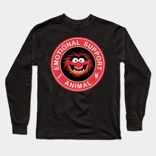 Muppets Emotional Support Animal Long Sleeve T-Shirt